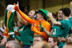 Fanoušci na MS v ragby 2015