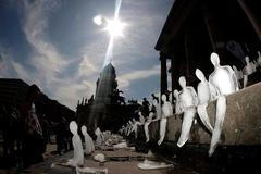 Ledové skulptury v Berlíně