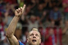 Superpohár, Plzeň-LIberec: Daniel Kolář slaví gól na 2:0