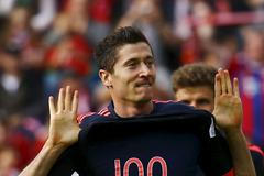 Bayern vs. Mohuč: Robert Lewandowski vstřelil 100. gól v německé Bundeslize