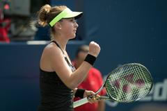 Belinda Bencicová na turnaji v Torontu