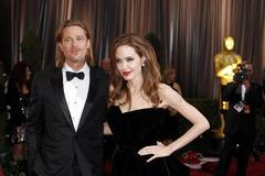 Oscar 2012 - Angelina Jolie a Brad Pitt