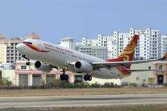Letadlo čínské společnosti Hainan Airlines.