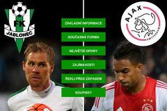 H2H - fotbla - Jablonec vs Ajax
