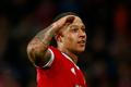 Memphis Depay v dresu Manchesteru United