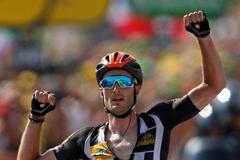 Tour de France, 14. etapa: Stephen Cummings (MTN-Qhubeka) slaví vítězstvé