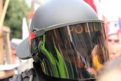 Zásah policie na demonstraci v Praze