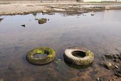 Sucho Labe v Ústí nad Labem 24. 7. 2015