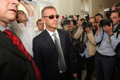 Roman Janoušek u soudu