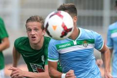 Fotbal, EL, Jablonec - Betis Sevilla: Jan Kopic - Markus Steinhöfer