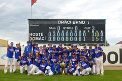 Pražská Kotlářka získala titul v extralize baseballu