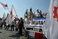 Demonstrace proti migraci