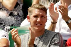 Bastian Schweinsteiger na Wimbledonu 2015