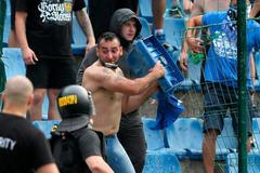 Baník běsnil v hledišti, Zlín kontroval na hřišti