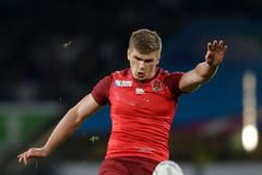 MS, Anglie-Fidži: Angličan Owen Farrell kope trestný kop