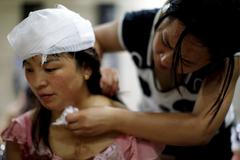 Výbuch v čínském městě Tchien-ťin