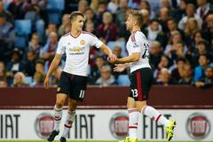 PL, Aston Villia-Manchester United: Adnan Januzaj a Luke Shaw
