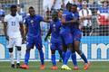Duckens Nazon (20) Haiti, fotbal, radost