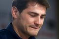 Smutný Iker Casillas na tiskové konferenci při loučení s Realem Madrid
