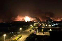 Obrovské exploze zabíjely v čínském městě Tchien-ťin