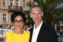 Libuše Šmuclerová a Dominik Hašek