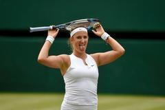 Victoria Azarenková ve čtvrtfinále Wimbledonu 2015