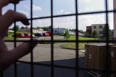 Vyšní Lhoty - detenční tábor pro uprchlíky