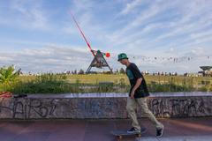 Stalin žije - Containall bar na Letné