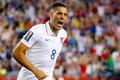 Zlatý pohár, USA - Haiti: Clint Dempsey z USA slaví gól