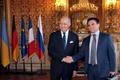 Laurent Fabius a Pavlo Klimkin