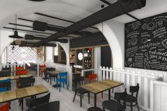 Restaurace NaGrilu - vizualizace