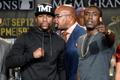 Tisková konference Floyd Mayweather vs. André Berto