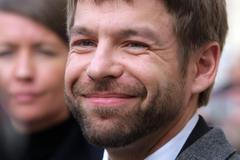 Robert Pelikán po návštěvě u prezidenta