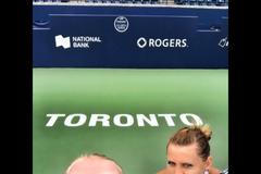 Lucie Šafářová a Rob Steckley