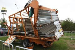 Ukázka nehody silničářů