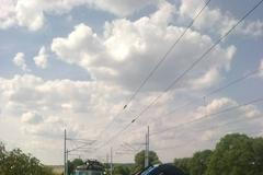 Vlak vykolejení Horažďovice