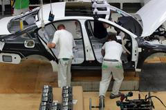 Bělobrádek v automobilce Škoda