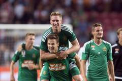 Schaub a Berič slaví postup Rapidu Vídeň do play off LM