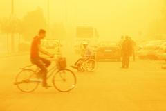 Písečná bouře na Blízkém východě