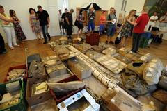 V ústeckém muzeu začali rozbalovat unikátní sudetský poklad