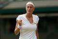 Petra Kvitová ve druhém kole Wimbledonu 2015