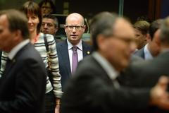 Bohuslav Sobotka na summitu EU