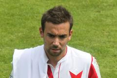 Damien Boudjemaa, fotbalista Slavie
