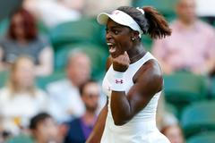 Sloane Stephensová na Wimbledonu