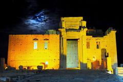 Historické město Palmýra v Sýrii