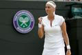 Petra Kvitová ve druhém kole Wimbledonu 2015