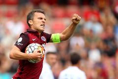 Sparta - Baník (2015): David Lafata