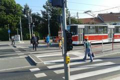 Přechod v Praze na Vypichu 5