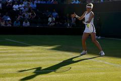Lucie Šafářová v prvním kole Wimbledonu 2015