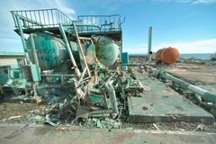 Fukušima při první návštěvě novinářů, 12. listopad 2011